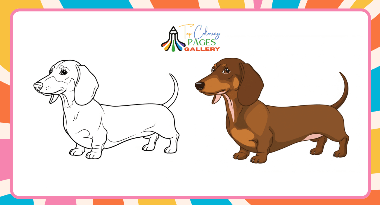 Dachshund Coloring Pages