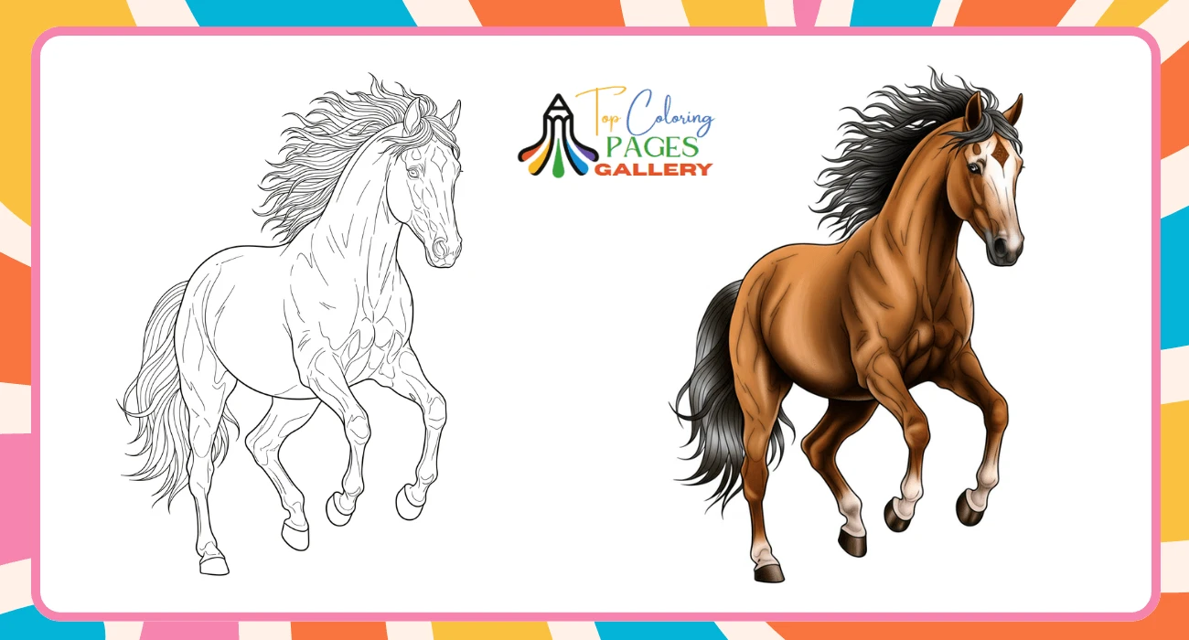 Horse Coloring Pages