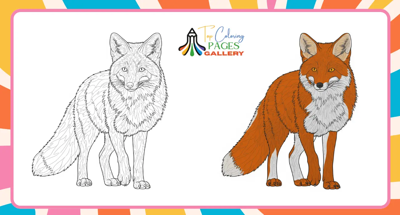 Fox Coloring Pages