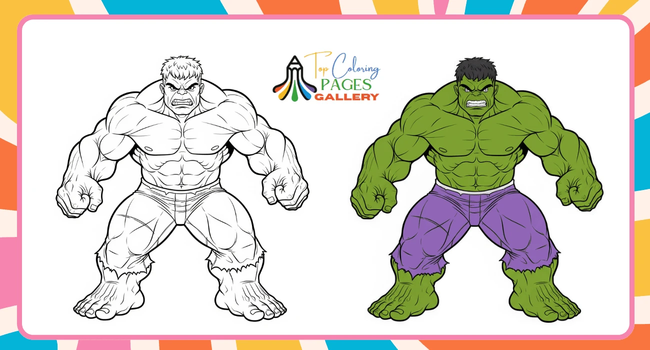 Hulk Coloring Pages