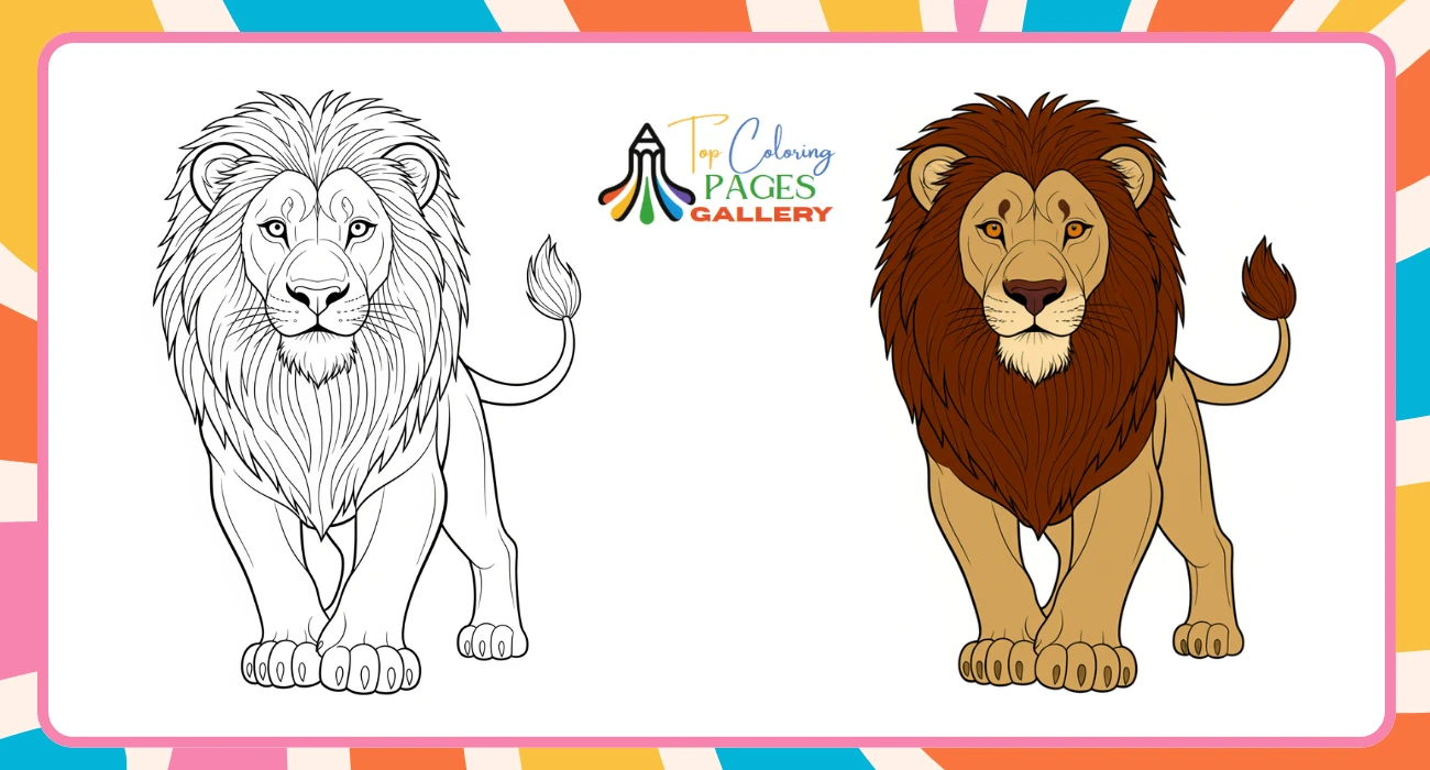 Lion Coloring Pages