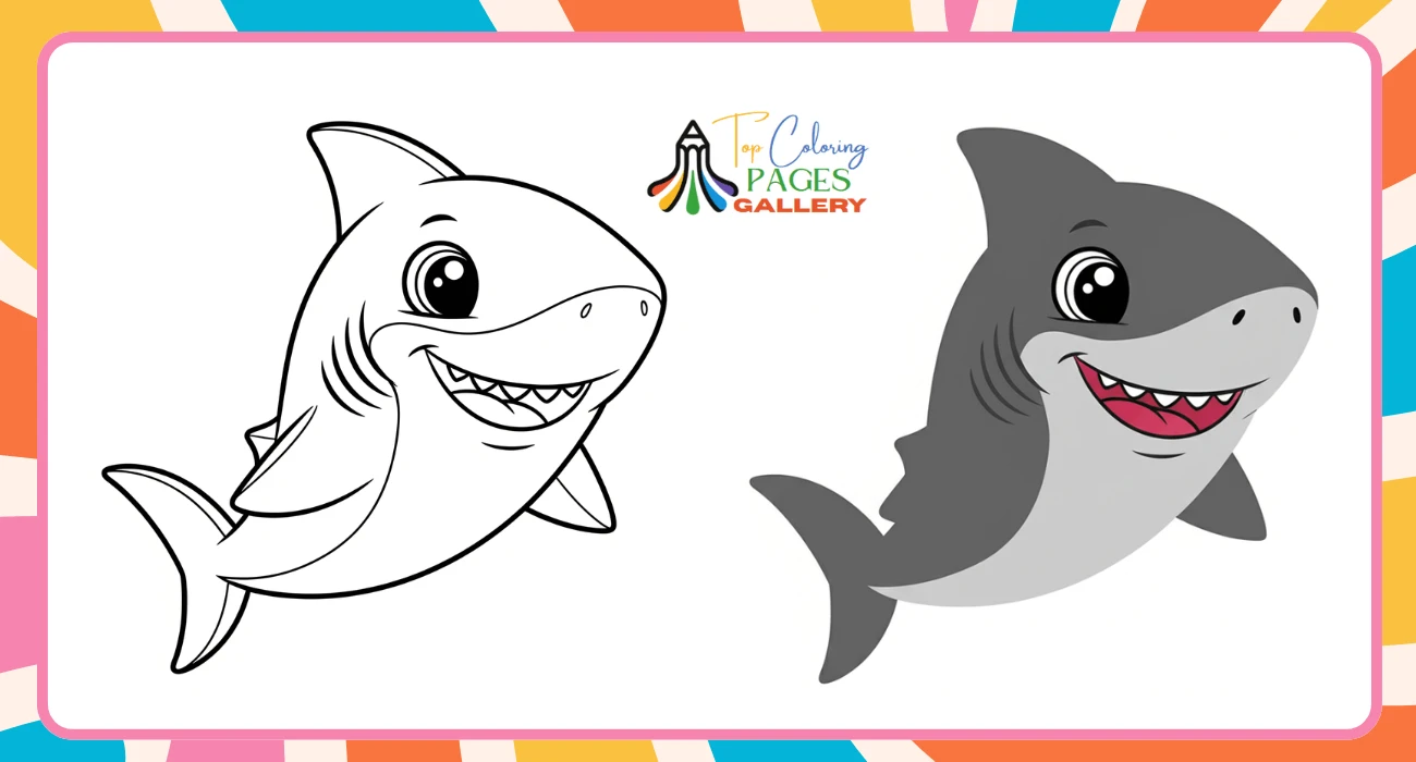 Shark Coloring Pages